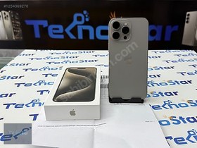 Resim Apple iPhone 15 Pro Max İkinci El TR | 256 GB | Natürel Titanyum 