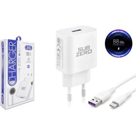Resim Casper Via A40 Uyumlu Uyumlu 18W 3.4A Qualcomm Turbo Hızlı Type-C Şarj Aleti (Orginal Subzero) 