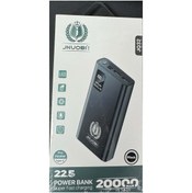 Resim Tinytek JNUOBI 20000 mAh LED Ekranlı Type-C Girişli 22.5W Hızlı Şarj Powerbank - Siyah 