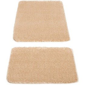 Resim Koza Home Mino Kaydırmaz Taban Bej Banyo Paspası Bej 