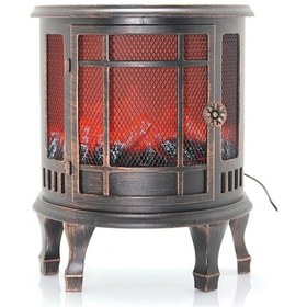 Resim Dekoratif Ledli Şömine Lamba Model 1 