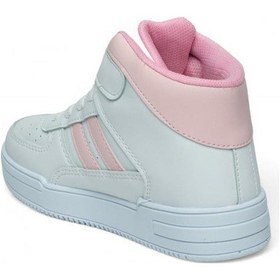 Resim Ndrops 09-24 Deri Outdoor Kız Çocuk Spor Bot Beyaz Pembe 26-30 Beyaz 