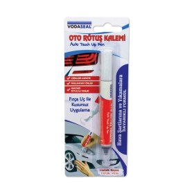 Resim Aesco Oto Rötuş Kalemi Metalik Beyaz 5 ml 