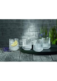 Resim Kapris 6'lı Cam Bardak Kap-042 