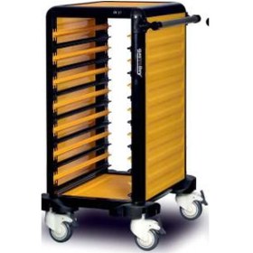 Resim Gastrolley Tekli Gn Küvet Taşıma Arabası 75 2 Yanı Kapalı 53 X 71 X 99 Cm 