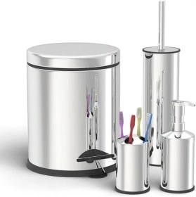 Resim Arçe 5 Lt Çöp Kovalı Banyo Seti 
