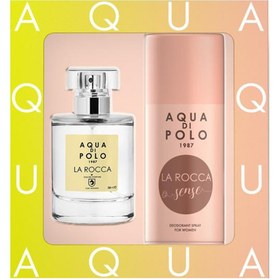 Resim MATMEL Aqua Di Polo La Rocca Parfüm 50 Ml + Sense Deodorant 150 Ml 2 ADET 