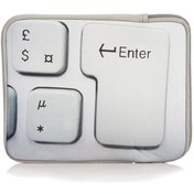 Resim NEKTAR Neopren Tablet Kılıfı Gri Klavye 