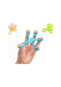 Resim Finger . Silikon El Parmak Egzersiz Aparatı . Yeşil 