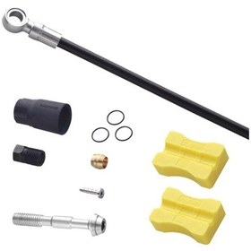 Resim Shimano Sm-bh90-Sbm Hidrolik Fren Kablosu 1000 MM (bl-m9000/br-m90 Siyah 