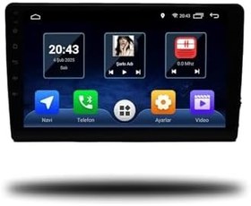 Resim MarTechno Android Multimedya 6GB RAM 128GB Hafıza Peugeot 308 2014-2021 ile uyumlu 