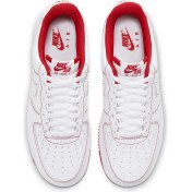 Resim Nike Air Force 1 '07 Low White/red Erkek Sneaker 