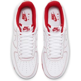 Resim Nike Air Force 1 '07 Low White/red Erkek Sneaker 