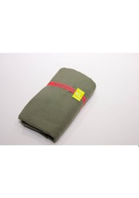 Resim Mikrofiber Plaj Havlu - XL - Haki - 110 X 175 cm Meridyendukkan Nabaiji 