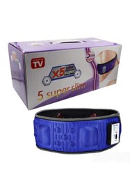 Resim DefneToprak Super Slim 5 motorlu Titreşimli Masaj Kemeri Göbek Eritme Aleti 