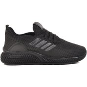 Resim WALKWAY Siyah Anorak Hafif Esnek Erkek Spor Ayakkabı Veneto M 