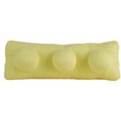 Resim 2'li Blok Yastık Peluş Sarı 