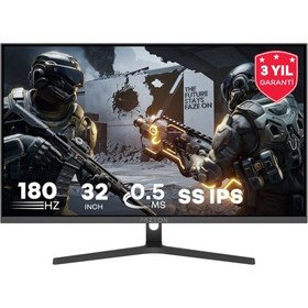 Resim Fazeon X32F180Q 31.5" 0.5 Ms 180 Hz Fast IPS QHD RGB Gaming Monitor 
