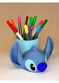 Resim Kalemlik - Stitch Masaüstü Kalemlik Diğer 