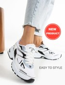 Resim Devida Kadın Beyaz Spor Ayakkabı,günlük Rahat Air Taban Sneaker N110 Air Lena Serisi 