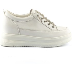 Resim Guja Kadın Hakiki Deri Taş Bağcıklı Sneaker 