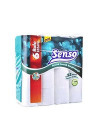 Resim Senso Ekonomik Çift Katlı Tuvalet Kağıdı 32 Rulo 