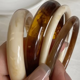 Resim 4 Parça Set Şık Vintage Bilezik - Kadın Moda Mücevheratı, Günlük ve Parti Davetleri için Tüm Mevsim Giyim, Akrilik, Kaplama Yok, Ayar Yok, Basit Tasarım için Klasik Outfitler 