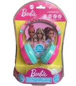 Resim Volkano Barbie Çocuk Bluetooth Kulaklık Mikrofonlu Kablosuz Çocuk Kulaklığı Lisanslı MT-9938-BR 