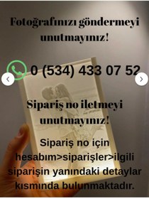 Resim Kişiye Özel Fotoğraf Baskılı Gece Lambası Beyaz 