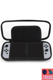 Resim beboncool TNS1157 Nintendo Switch/Switch OLED Game Kart Hazneli Koruyucu Portatif Seyahat Çantası 