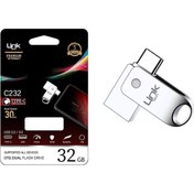 Resim Linktech C232 Premium 32gb Type-c Otg Dual 30mb/s Usb Bellek 