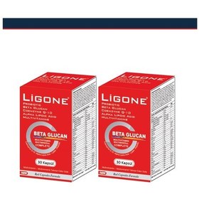 Resim Ligone Beta Glucan 2 x 30 Kapsül 
