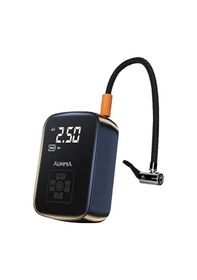 Resim Auhma Şarjlı Hava Pompası Kompresör Digital Led Işıklı 