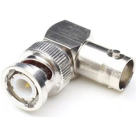 Resim Bnc Erkek-dişi 90 Derece L Rf Adaptör Konnektör Bmbfl 