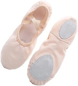 Resim PACKOVE 1çift Hafif Rahat Ayakkabıları Kadın Ve Erkek Kız Için Elastik Tabanlı Yoga Ve Bale İçin Uygun Renk 