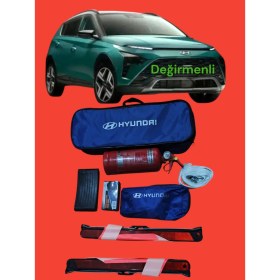 Resim Hyundai Trafik ve Ilk Yardım Seti - 1 Kğ Yangın Tüpü ile Birlikte 