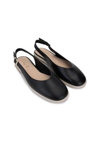 Resim Tamer Tanca Kadın Hakiki Deri Siyah/krem Babet Ayakkabı 961 11940 Bn Ayk Y25 Sıyah/krem Siyah Krem 