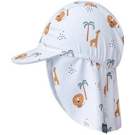 Resim Swim Essentials Yazlık Erkek Çocuk Şapka- Jungle Ekru - Ekru / 1-2 Yaş 