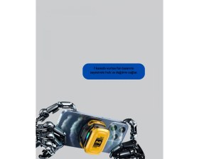 Resim MiraLive Type-C Girişli Aı Modlu Yüksek Performanslı Telefon Soğutucu 