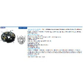 Resim Gauss DİYOT TABLASI BOSCH TİPİ 140A - GAUSS-GA1547 
