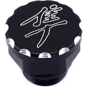 Resim Hightower Suzuki Gsx1300r Hayabusa 1999-2022 3d Motor Yağı Kapak Kapağı Anodize Alüminyum 
