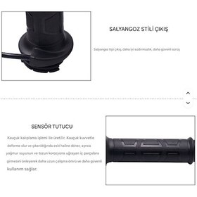 Resim Cf Moto Nk 250 Isıtmalı Elcik-4 Kademe Sıcaklık Ayarı- Iel518 