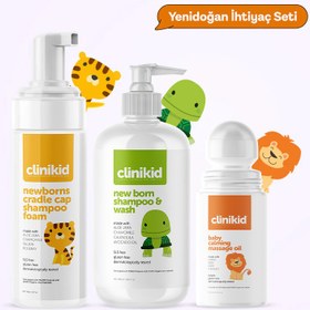 Resim Clinikid Yenidoğan Bakım Seti - 1 Aylık Kullanım 