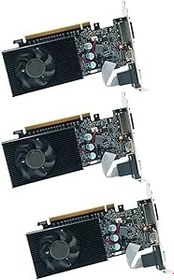 Resim Toolvvik 3X GT730 4GB Graphics Card GT730 DDR3 64Bit GDDR3 Graphics Cards -Compatible, DVI & VGA Output 