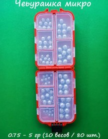 Resim Mad Angler Çeburaşka Mikro Jig Kurşun Seti 0.75 - 5 Gram 80 Adet 81349646 