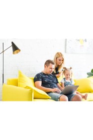 Resim Avonni Megafon Lambader E27 12W 20x75cm Metal Siyah Avonni-LM-9114-1BSY 