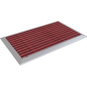 Resim Arfen Halı Üst Yüzeyli Alüminyum Kırmızı Paspas 60 X 90 Cm 