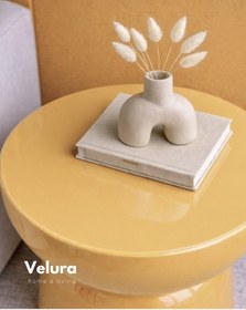 Resim Fargo Mantar Yan Sehpa - Sarı Sarı 