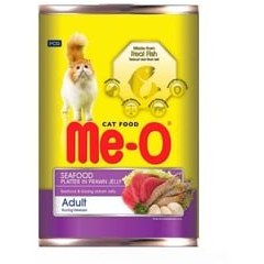 Resim Meo Deniz Lezzetleri ve Karides Soslu Kedi Konservesi 400gr 