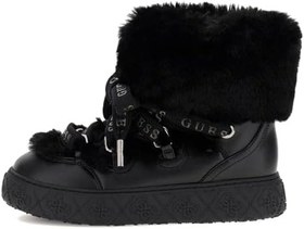 Resim Guess Unessa Kürk Detaylı Platform Bot, FLFUEKFUR10 